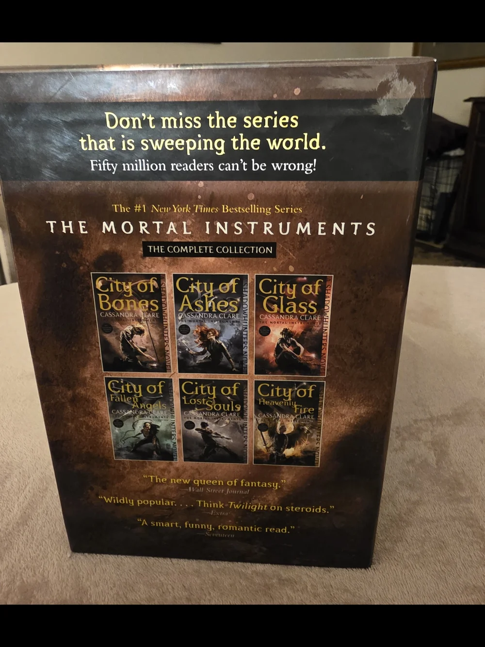The Mortal Instruments Hardcover Box Set - Black and Gray Books 1-6 *+S/H Cost - Picture 4 of 7
